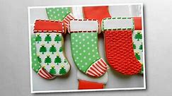 How to Decorate Christmas Stocking Cookies