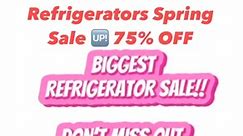 THE BIGGEST SALE ON REFRIGERATORS IS HERE‼️‼️ALMOST ALL REFRIDRATERS ARE ON SALE STARTING FROM $450-$1000 ‼️‼️‼️DON’T MISS THIS CHANCE TO UPGRADE YOUR REFRIGERATOR FOR THE CHEAPEST PRICE.ALL APPLIANCES COME WITH WARRANTY.🟥New Appliances, Open Box 📦 , Minor Scratch or Dents Appliances[Never Used] We Sell: Refrigerators, Washer, Dryer, Stove, Dishwasher, and range hood, Microwave, and more… 😁Visit us today and transform your home with OVERSTOCK CORNER‼️Our locations:Overstock Corner in Lake Els
