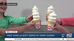 Free Dairy Queen soft-serve cone on Monday