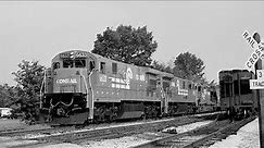 Classic Conrail from the 90's Conrail Wabash to Marion, IN