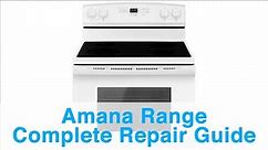 Amana Range Complete Repair Guide - Error Codes, Troubleshooting, and Features