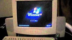 My Custom Built Computer from 2001 booting Windows XP
