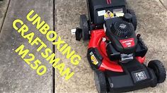 UNBOXING: Craftsman M250 Lawn Mower with Honda Engine | Self-Propelled