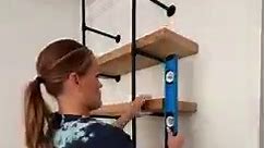 These shelves are so easy and inexpensive to build. They give lots of functional storage too! Check them out! | Shanty2Chic