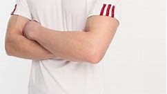 adidas Football Squadra 21 t-shirt in white and red | ASOS