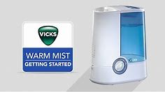 Vicks Warm Mist Humidifier V750 - Getting Started