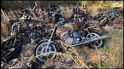 MOTORCYCLE GRAVEYARD III OVER 4000 BIKES IS THIS THE WORLDS LARGEST??