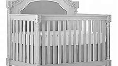 Evolur Julienne 5 in 1 Convertible Crib, Antique Grey Mist 55.5x31.2x51.5 Inch (Pack of 1)