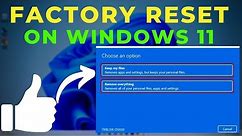 2 Ways to Reset Windows 11 PC's / Laptops Completely [2022]