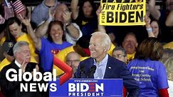 Joe Biden holds first 2020 campaign rally