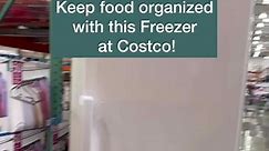 Could you use this freezer for all your Costco food? I never have space! #costco #costcoguide #organizedhome #organizingtiktok #costcotiktok