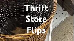 Thrift Store Flips ♻️Sustainable Home Decor #diy #thrifting