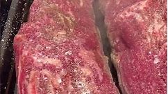 Searing prime beef tenderloin on high-heat Griddle