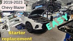 2019 Chevy Blazer 3.6L starter replacement