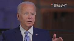 Exclusive one-on-one with Joe Biden: extended interview
