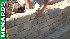 Retaining Wall - How To Build - Menards