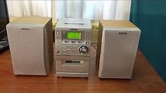 Sony Cassette/CD/Radio Micro System CMT EP50: CD Player Repair