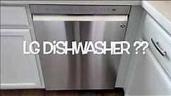 LG 24" Stainless Steel Front Dishwasher with QuadWash and 3rd rack Review