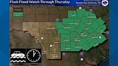 KENS 5 Weather: Flash Flood Watch lifted in South Texas