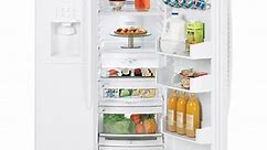 GE Profile Counter-Depth 22.6 Cu. Ft. Side-by-Side Refrigerator|^|PSC23MGTWW