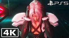 All Sephiroth Cutscenes - Crisis Core Final Fantasy 7 Reunion (4K)