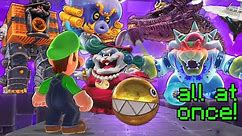 Super Luigi Odyssey - ALL BOSSES AT ONCE!? (6 Hardest Bosses!)