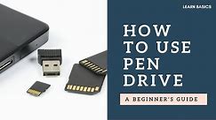how to use pen drive | how to use pen drive in laptop | flash drive | pen drive working | pendrive