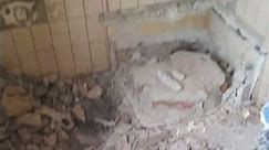 Removing The Kitchen ´S Floor Like This Was Too Fast? #demolition #short