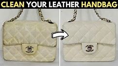 Fastest Way to Clean Leather Handbag at Home