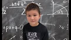 Who can challenge this 6 yr old Super Brain with an IQ of 180? Watch a REAL Child Prodigy.