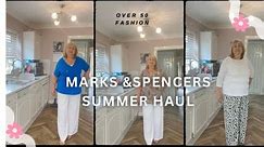 Marks and Spencer summer new in haul over 50s fashion & the Nobineck shoulder massager (ad/gifted)