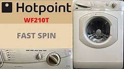Hotpoint Aquarius WF210T Washing Machine - Fast Spin