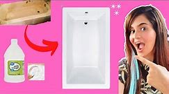 How To Clean Bathtub With Baking Soda And Vinegar - 100% WORKED