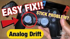 HOW TO FIX ANALOG DRIFT on PS4 CONTROLLER (BEST METHOD) Is your Analog stick MOVING BY ITSELF