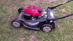 Honda self propelled mower transmission problem and solution