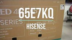 Новий #Hisense #65E7KQ - чим порадує?
