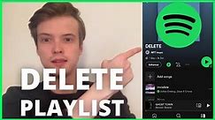 How To Delete Playlist On Spotify On iPhone (2022)