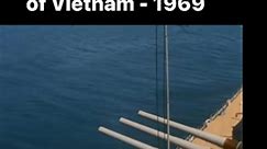 USS New Jersey firing her 16” guns at targets in Vietnam - 1969 | World War Pictures