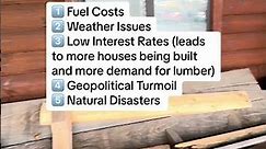 Ever Wondered Why Lumber Prices Have Been Going Up?