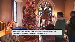 Dozens of decorated trees ring in holiday season at Lyndhurst Mansion