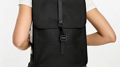 Rains micro backpack in black | ASOS