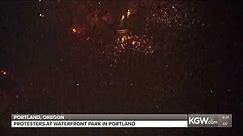 Watch Live: Protesters in downtown Portland