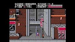 Ninja Gaiden (NES) GAME OVER screen