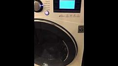 LG F1695RDH 12/8 Washer-Dryer combo problem