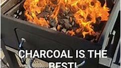 CHARCOAL GRILLING TASTES BEST!🥩👍#grill #grilling #barbecue #whatareuduing