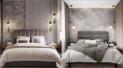 Minimalist Gray Bedroom Design Ideas