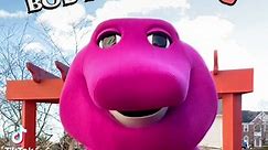 Move and Groove with Barney!💜💚💛💪🏽#barneythedinosaur #mascot #childhood #singalong #exercise