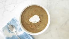 Test Kitchen - Rhubarb Gets Its Savory Due in This Soup Recipe for Your Vitamix