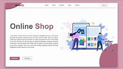 How to Make A Online Shop Website Using | HTML & CSS