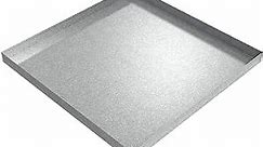 Drip Pan - 36" x 36" x 2.5" - Galvanized Steel, Large Washing Machine Spill Tray | Water Damage Prevention | No Leak | Made In The USA | Welded Water Tight | Killarney Metals